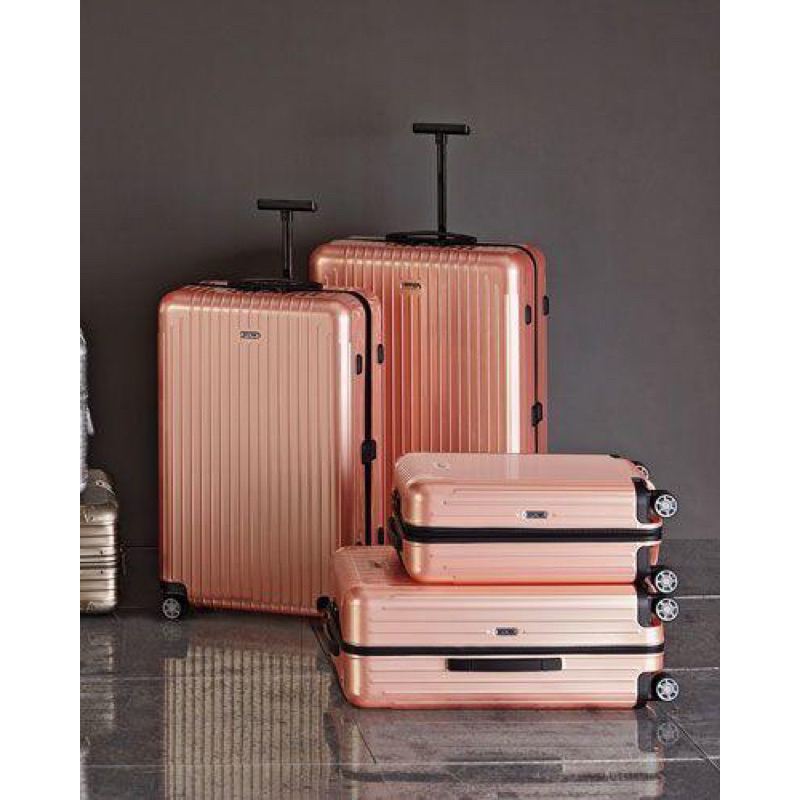 Rimowa salsa air pearl rose 珍珠粉 26寸行李箱