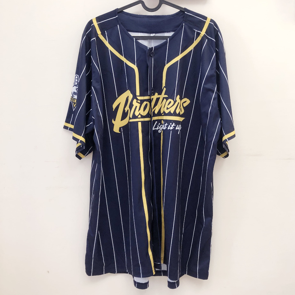《中信兄弟- 2021總冠軍限定版球衣-榮光藍》棒球球衣/運動/台灣大賽