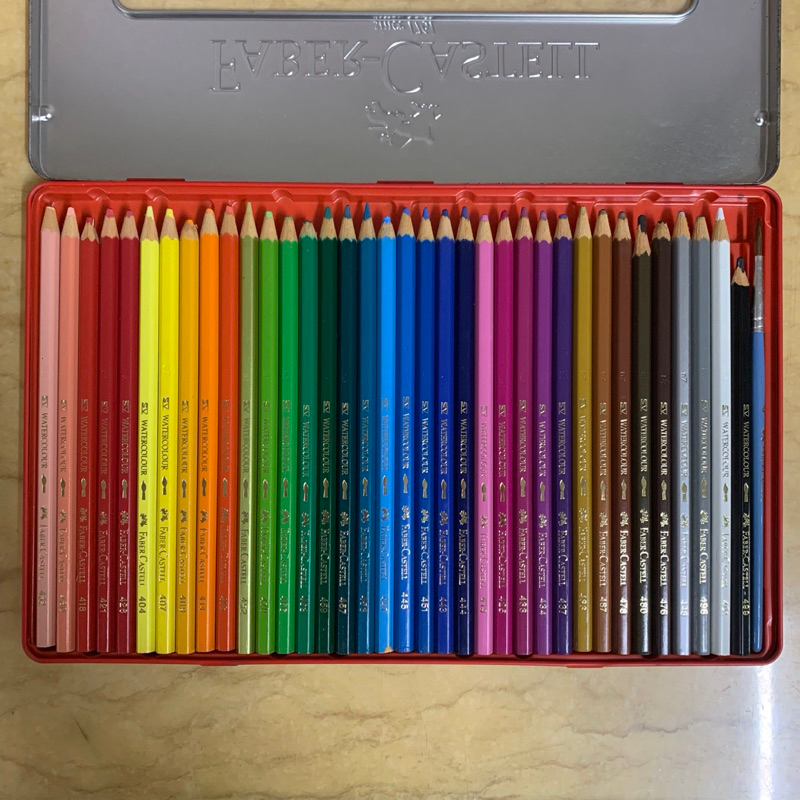 【🐷🐷小舖Shop.】二手 德國輝柏 36色水性色鉛筆