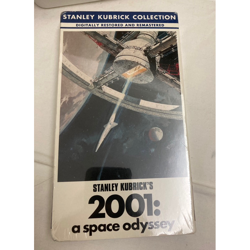 2001太空漫遊 未拆封電影錄影帶 vhs Stanley Kubrick 2001: A SPACE ODYSSEY