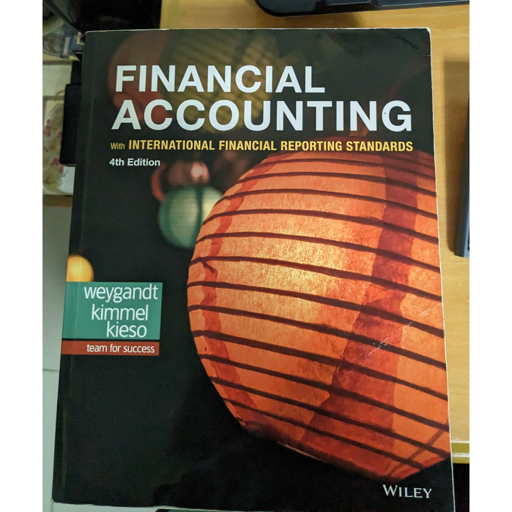 會計原文書 Financial Accounting with IFRS(4th Editio)