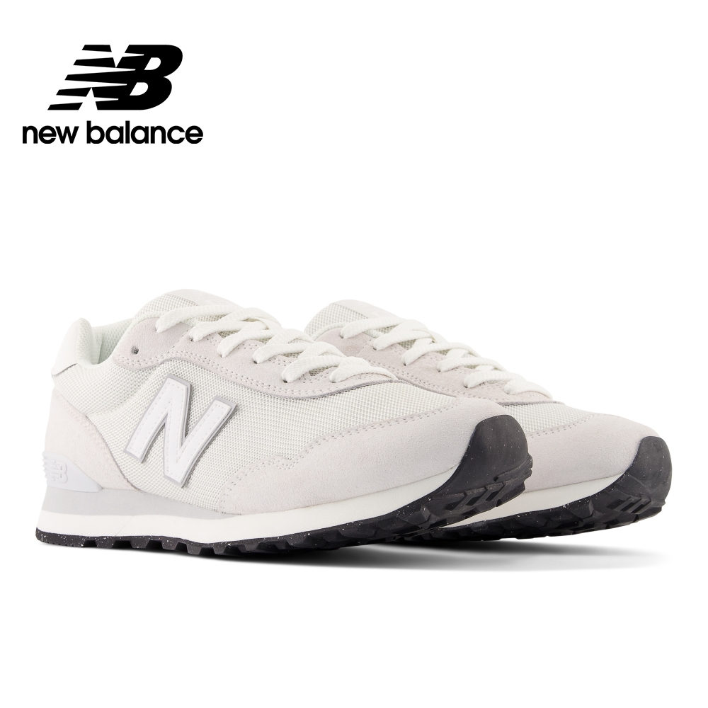【New Balance】 NB 復古運動鞋_男性_灰白色_ML515WHT-D楦 515 (網路獨家款)
