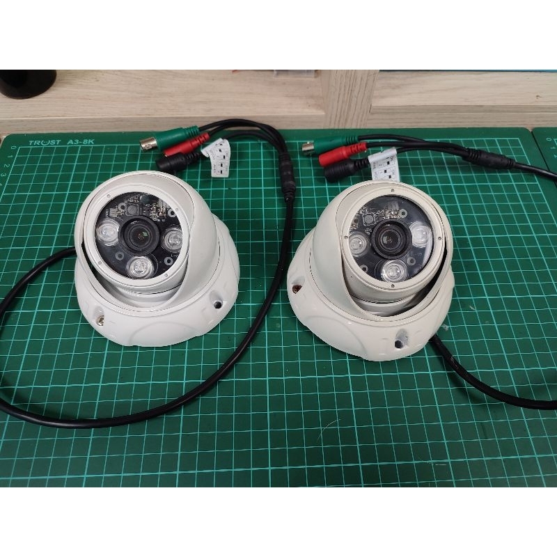 SONY 半圓型AHD 監視器鏡頭 1080p 台灣製金屬殼一組2台一起賣