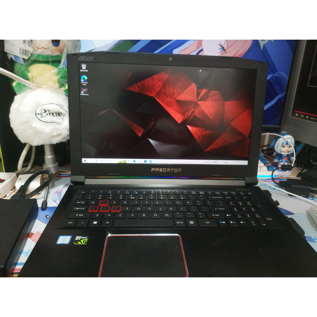 二手 Acer 遊戲電競筆電 i7-7700/GTX1060/16GB/256G ssd/ 15.6"