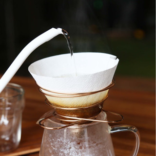 其裡商行 Earth彈簧濾杯 1-2人份 金色 不鏽鋼 戶外露營 咖啡器具