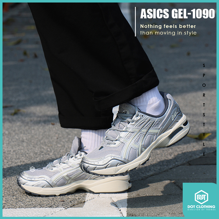 DOT 小物 ASICS 亞瑟士 GEL-1090 銀 灰 銀藍 奶油底 復古鞋 1203A241-020 男女鞋