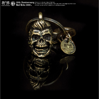 BAD KIDS 惡童 19A/W Skull bell key ring (骷髏鈴鐺 鑰匙圈 黃銅)