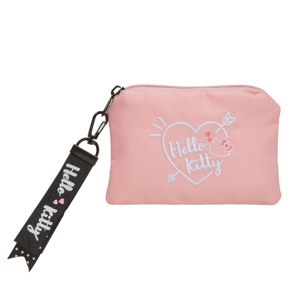 【Hello Kitty】凱蒂邱比特-零錢包-粉 KT01Z05PK