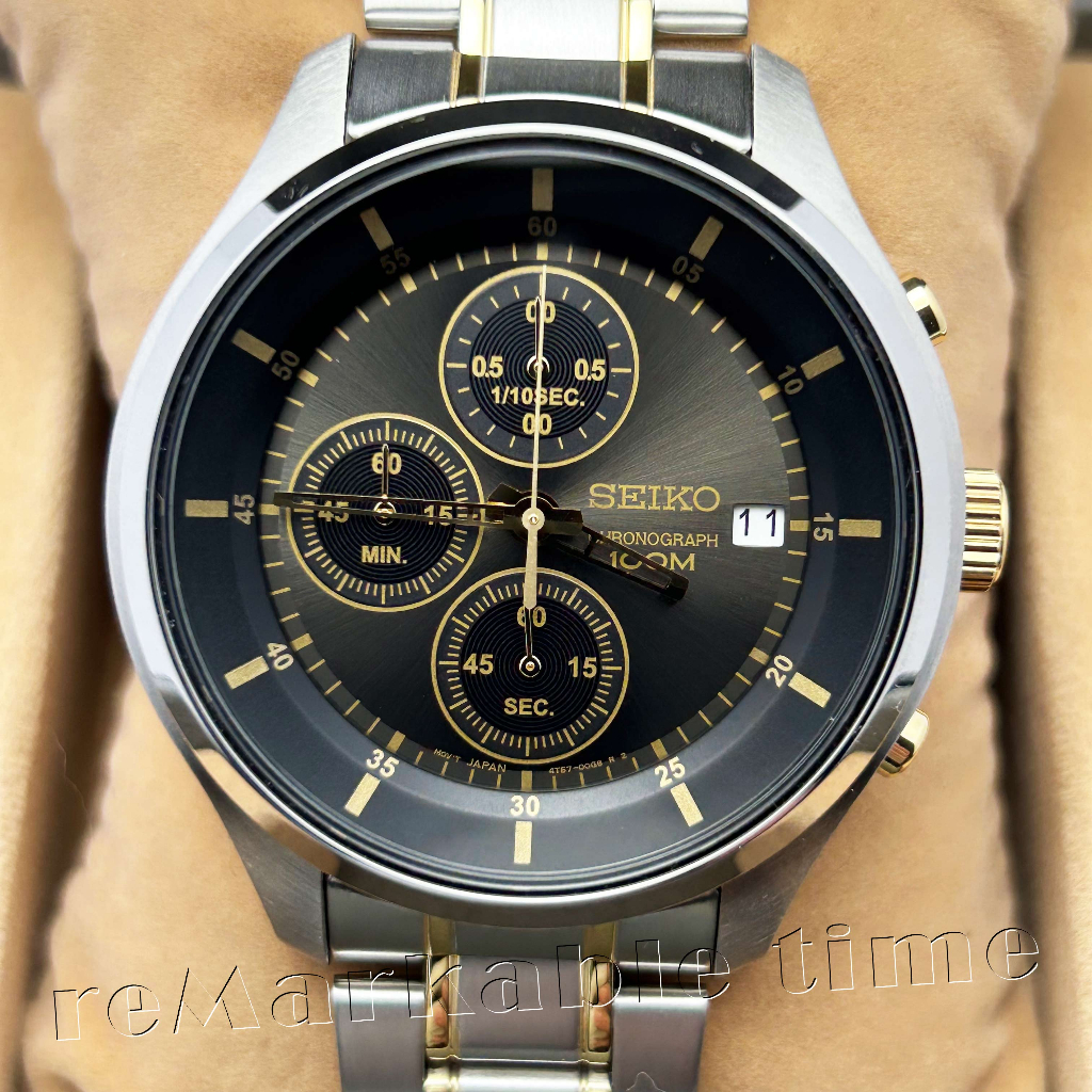 【SEIKO 三眼計時手錶】計時碼表男錶款SKS543/SKS543P1