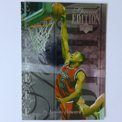 ~ Juwan Howard ~NBA球星/朱萬·霍華德 1995年UD.金屬設計.特殊卡