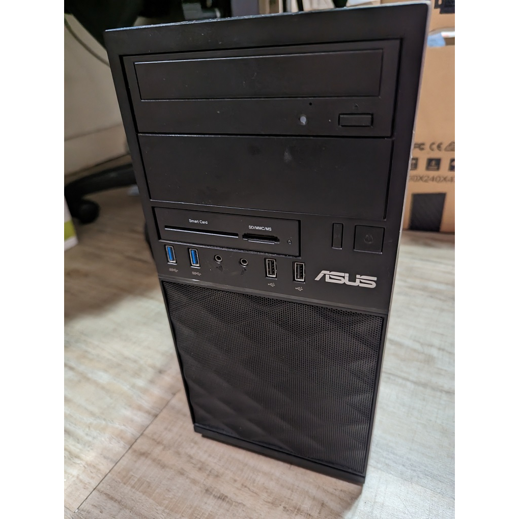 [二手]ASUS MD800 桌上型主機 i7-7700 1TB 8G RAM