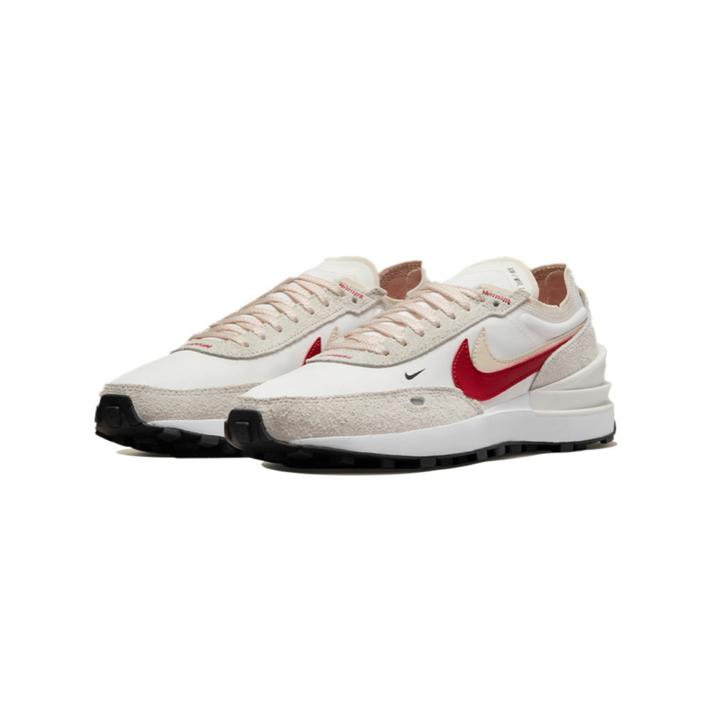 【Fashion SPLY】Nike Waffle One SE 米橘 雙勾 解構 DX4309-100