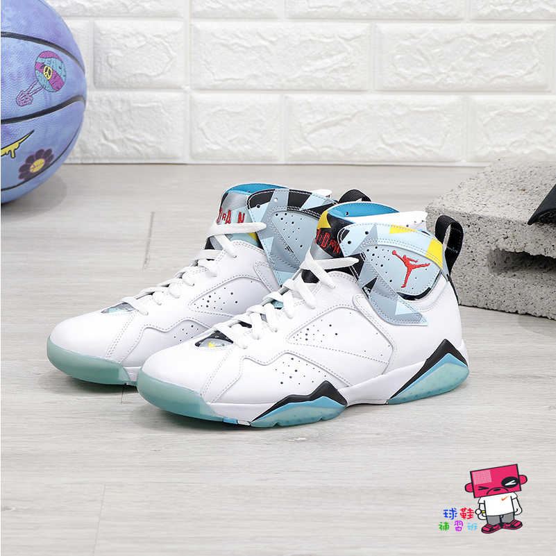 球鞋補習班 NIKE AIR JORDAN 7 RETRO N7 白彩 北美限定 AJ7 冰底 男 744804-144