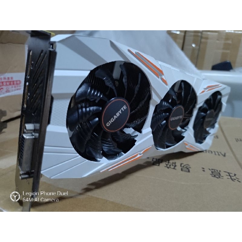 整新卡 GTX1080 G1 Gaming 三風扇 技嘉 GT1080 顯示卡 顯卡