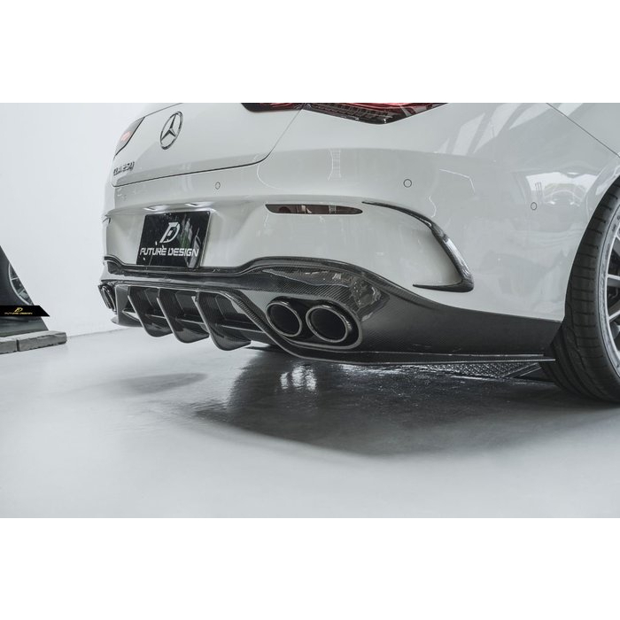 【Future_Design】賓士 W118 CLA AMG FD品牌 GT 高品質 CARBON 碳纖維 卡夢 後下巴
