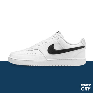 【NIKE】COURT VISION LOW NEXT NATURE 休閒鞋 板鞋 黑白 男 -DH2987101