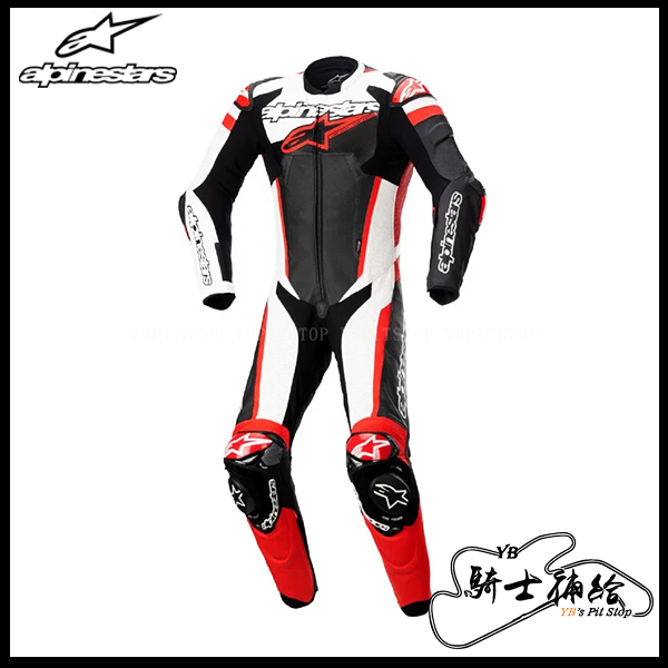 ⚠YB騎士補給⚠ ALPINESTARS GP IGNITION 1PC 黑白紅 亞洲款 連身皮衣 三色 A星