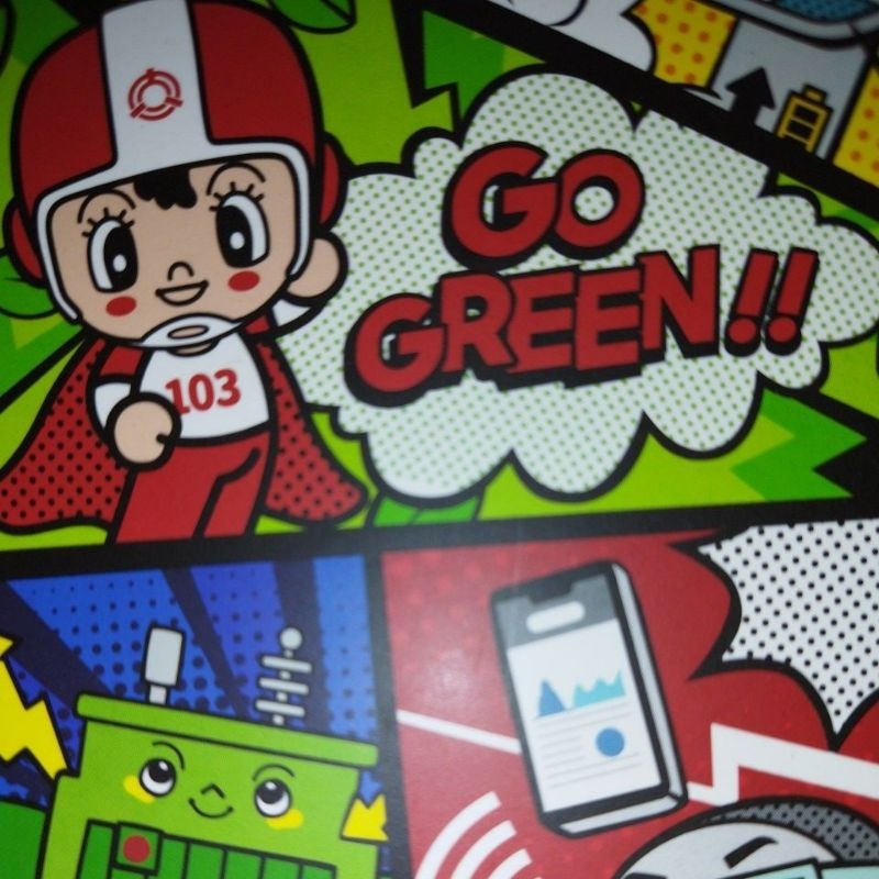 大同綠能電力小英雄漫畫口罩-成人款 臺灣製