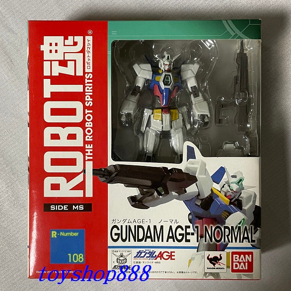 108 GUNDAM AGE-1 NORMAL 基本型 ROBOT魂 日本BANDAI (888玩具店)