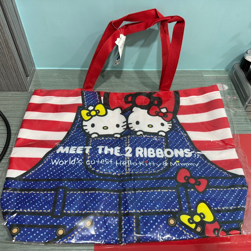 【全新】 三麗鷗 hello kitty購物袋 環保袋 收納袋