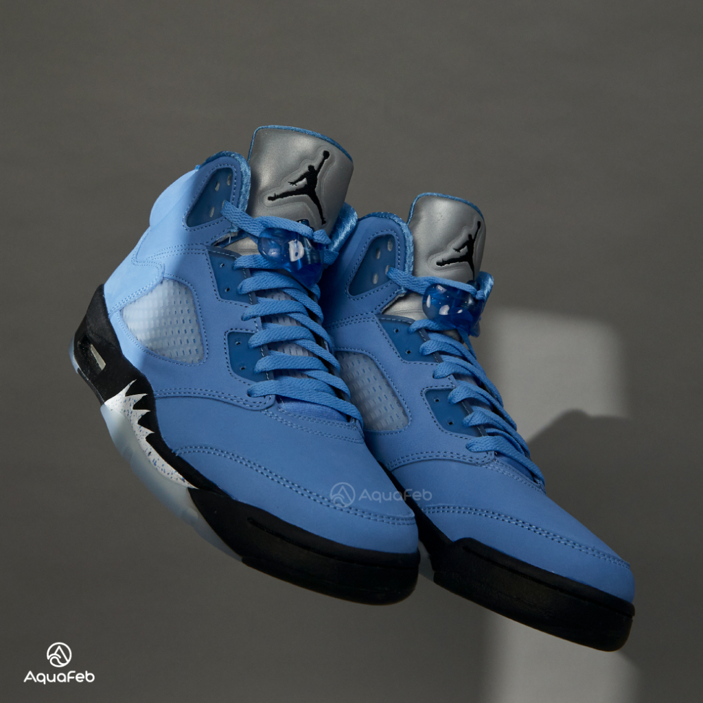 Nike Jordan 5 Retro University Blue 男 藍 喬丹 經典 休閒鞋 DV1310-401