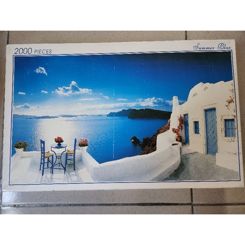 (全新)希臘風景拼圖2000／510片
