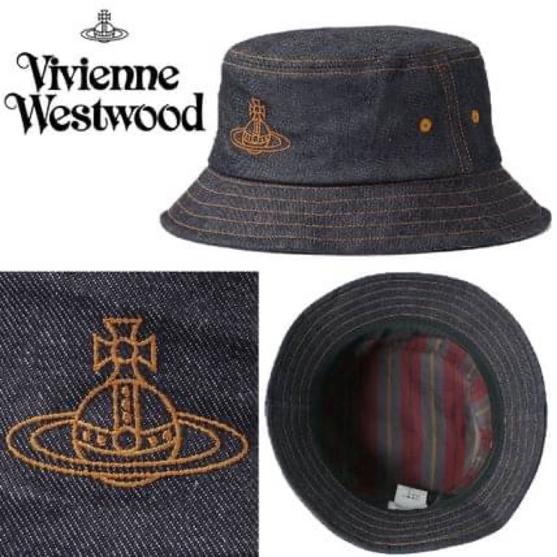 【Vivienne Westwood】 DENIM漁夫帽