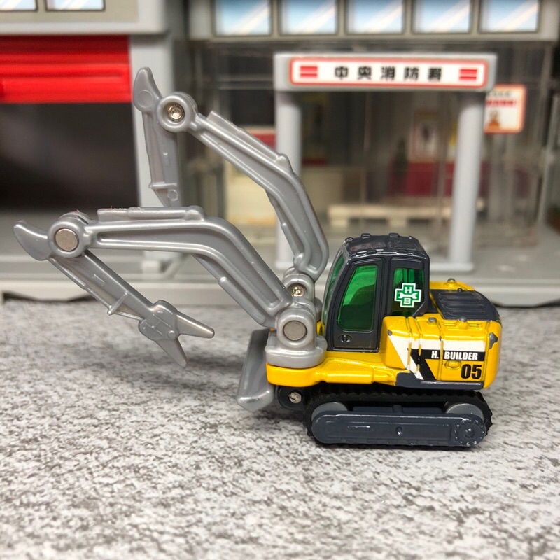 Tomica 緊急救援隊 hb 05 雙臂挖土機