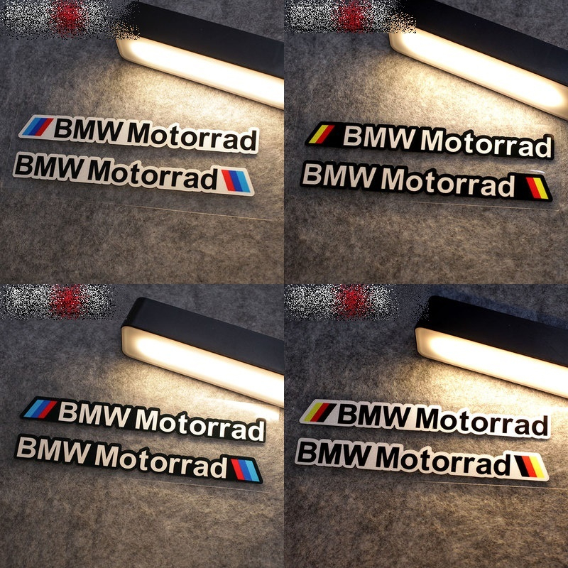寶馬 BMW motorrad 德國 機車 重機 反光 防水 反光 字標 貼紙 車標 車貼