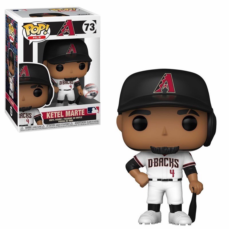 POP FUNKO MLB 73  亞利桑那響尾蛇 Ketel Marte (Home Uniform)