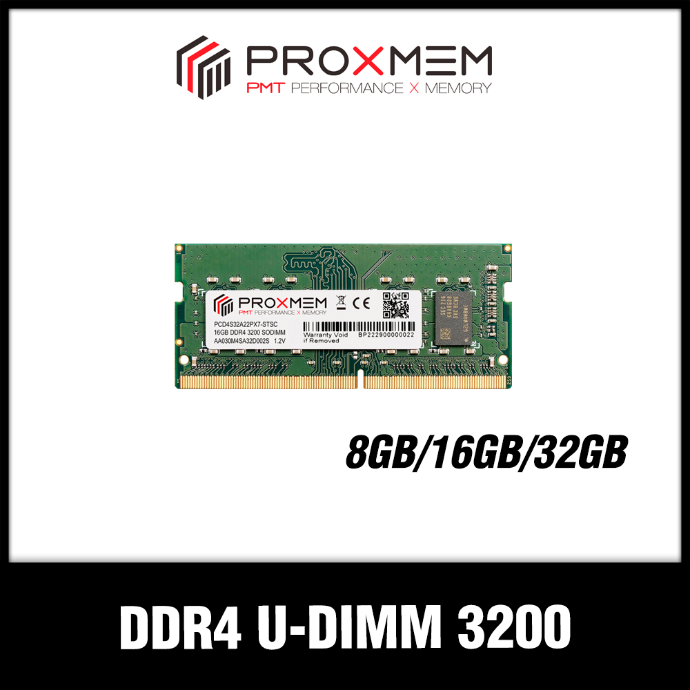 博德斯曼 PROXMEM  DDR4 3200 筆記型 8GB/16GB/32GB