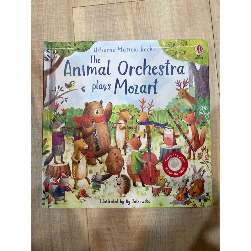 Usborne The animal Orchestra plays Mozart
