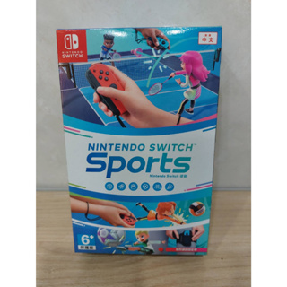 【Nintendo 任天堂】二手 NS Switch Sports 運動 中文版 運動遊戲 體感遊戲 羽毛球 排球 擊劍