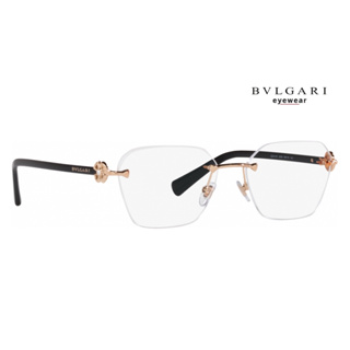 Bvlgari 2244 寶格麗品牌眼鏡｜時尚潮流多邊輕款無框女士氣質眼鏡 女生品牌眼鏡框【幸子眼鏡】