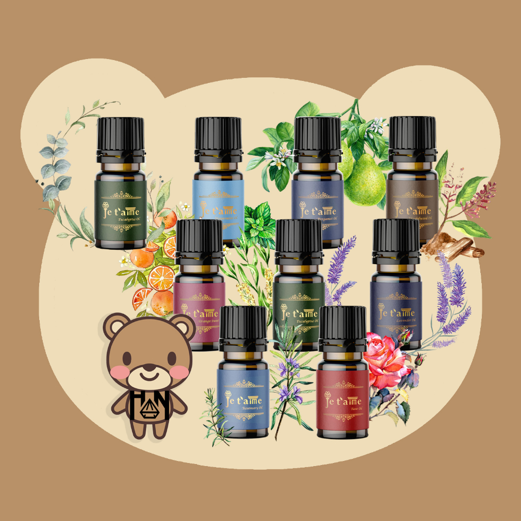 5%蝦幣回饋🐻法國Je t'aime❀精油❀玫瑰精油/檀木精油/紅檜精油(5ml/瓶)