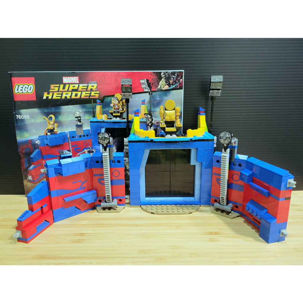 『Arthur樂高』LEGO 英雄系列 漫威 76088 場景