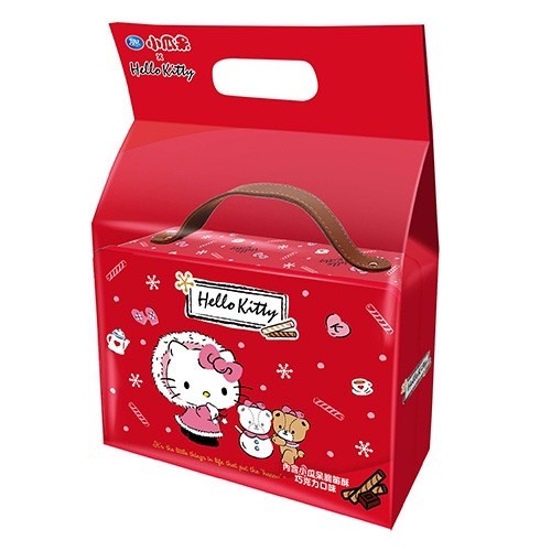 [安迪好物] 小瓜呆脆笛酥 Hello Kitty 鐵盒收納組