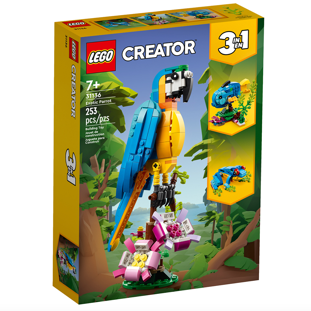 LEGO樂高 Creator 創意大師系列 異國鸚鵡 LG31136
