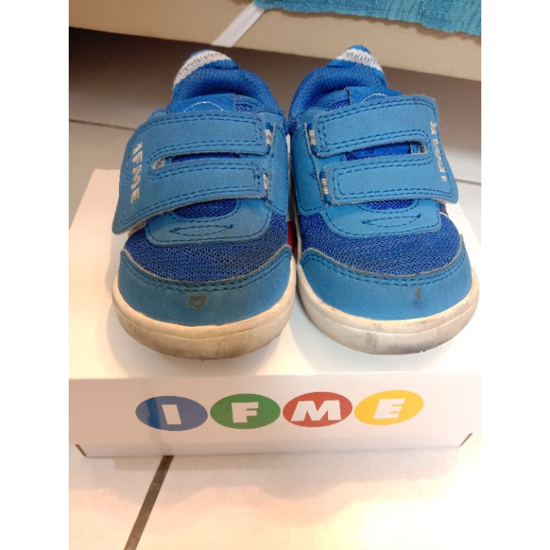 二手IFME機能童鞋/輕量系列/天藍色13.5cm