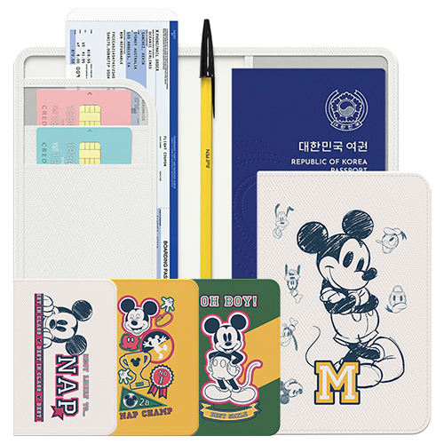 韓國 迪士尼 米奇 護照套 護照夾│SB-671