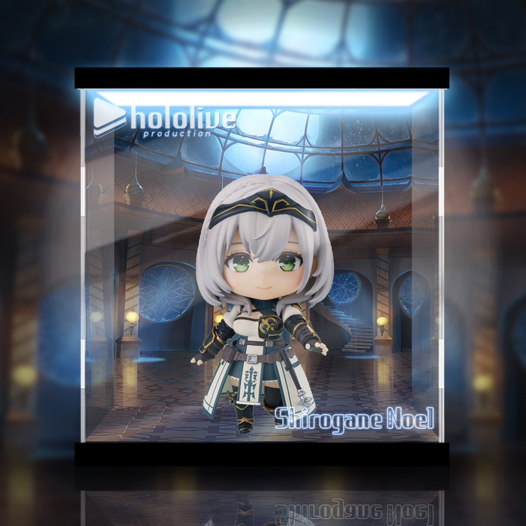 【唯暖暖】GSC 白銀諾艾爾 白銀ノエル Noel 團長 Hololive Holo 黏土人 壓克力 公仔 展示盒