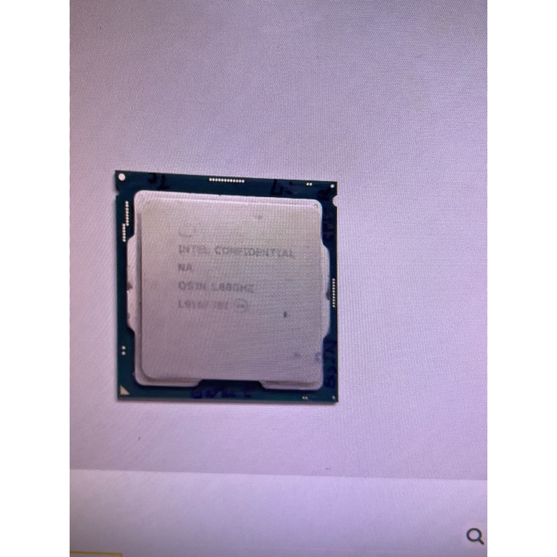 電腦雜貨店～二手良品 Intel Core I7 9700TE 1151腳位 工程版 $4500