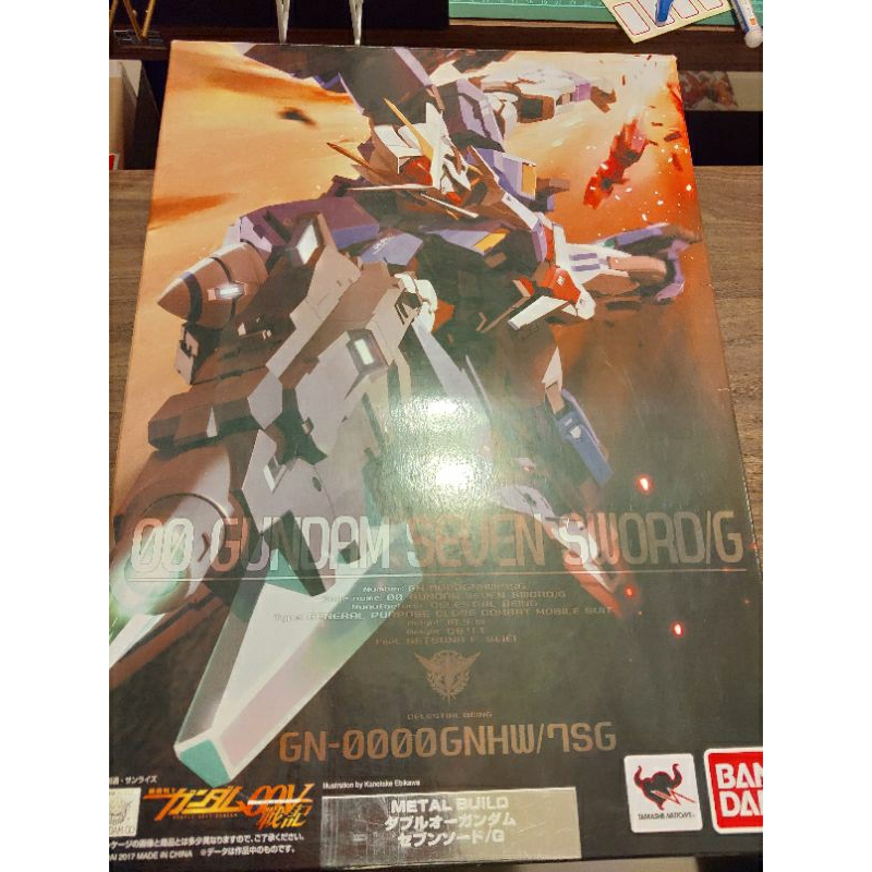 METAL BUILD MB 00 GUNDAM 7S/G MB 00 再版七劍/G 現貨 二手 缺一個手型