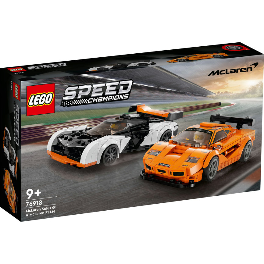 LEGO 76918  麥拉倫Solus GT &amp; 麥拉倫F1 LM《熊樂家 高雄樂高專賣》Speed 極速賽車系列