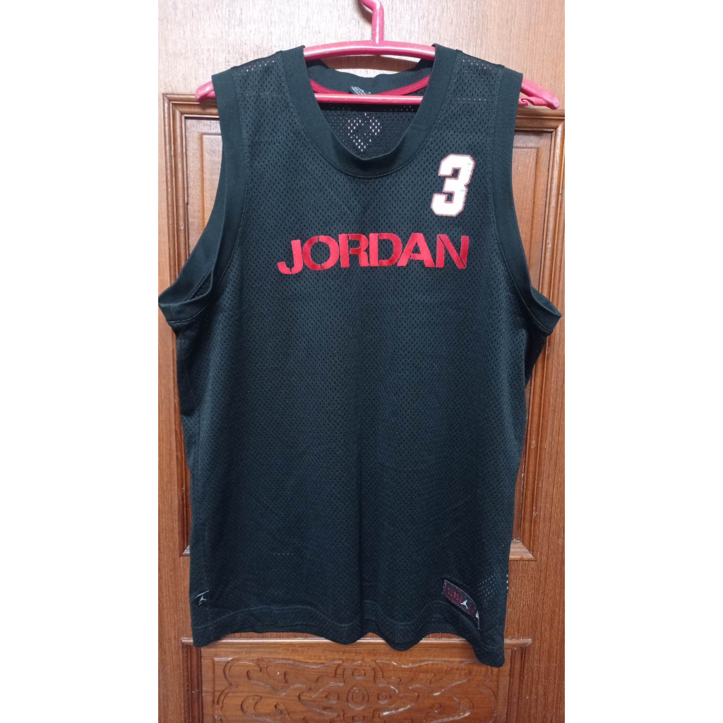 JORDAN品牌dwyane wade聯名款球衣黑色L號