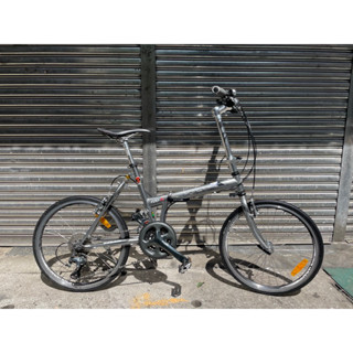 【臺北專業二手腳踏車收購買賣】功學社 KHS F20-T3 451 30速 極光鈦 摺疊車折疊自行車 二手T3 中古T3
