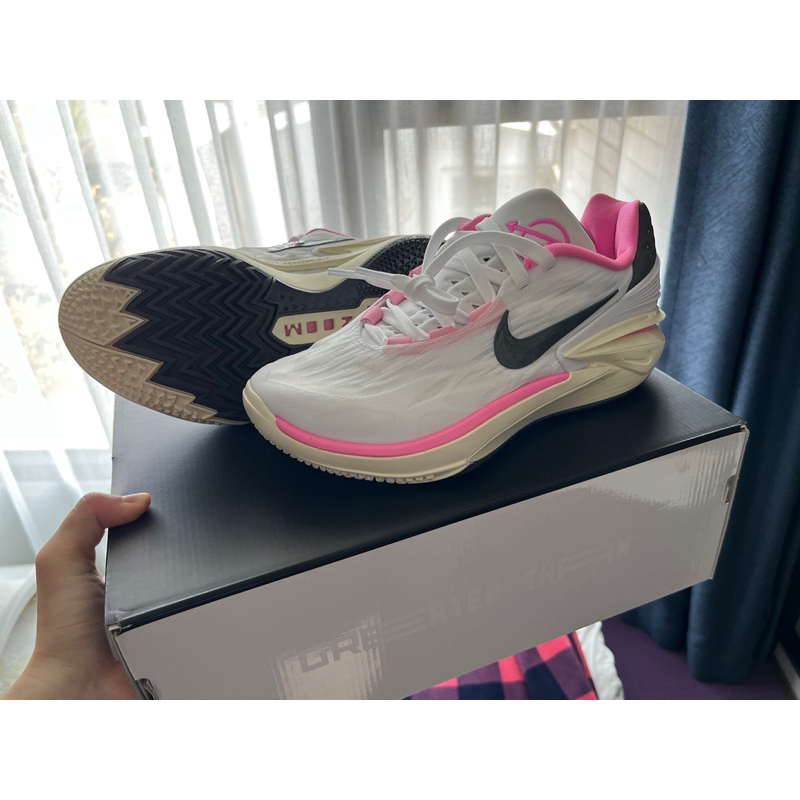 Nike Air Zoom G.t.cut 2 “White Grey Pink” 籃球鞋 稀有女碼 乳癌配色