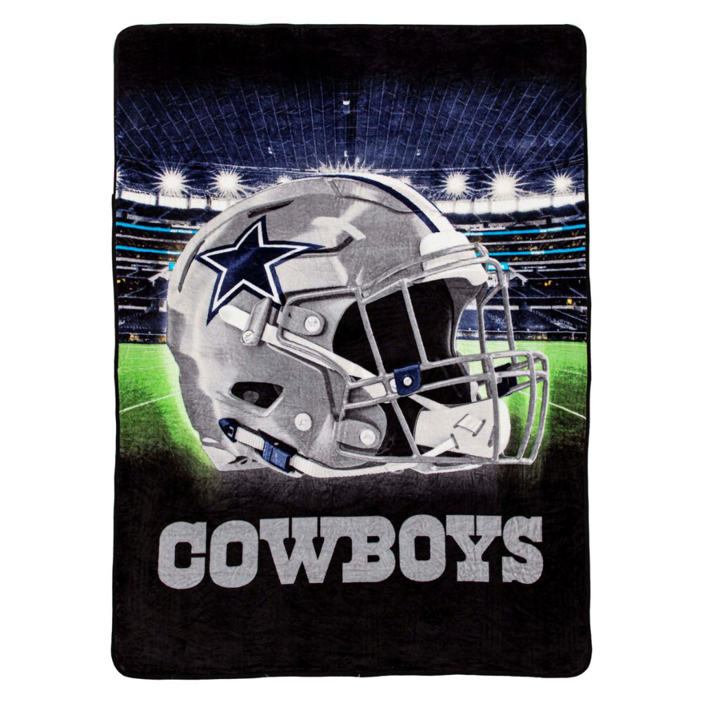 [現貨]美式足球空調毯 NFL達拉斯牛仔Dallas Cowboys頭盔Home Turf床單休閒居家寵物生日交換禮物