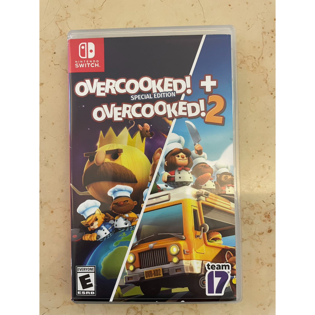 NS Switch遊戲-✨煮過頭✨ overcooked!+overcooked!2