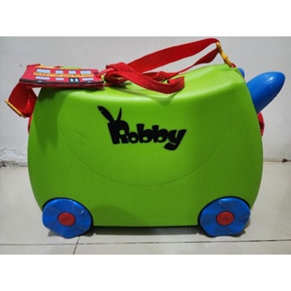Robby可乘坐兒童行李箱 拖拉行李箱 登機箱